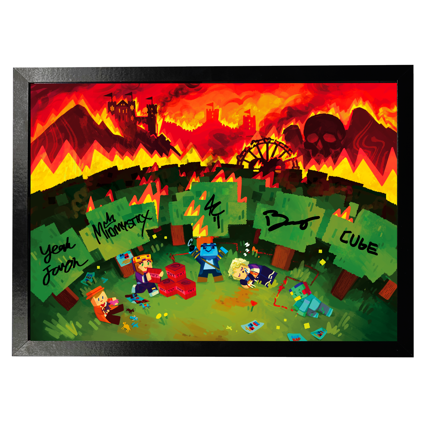 Hand-Signed | Kids in the Corner Poster