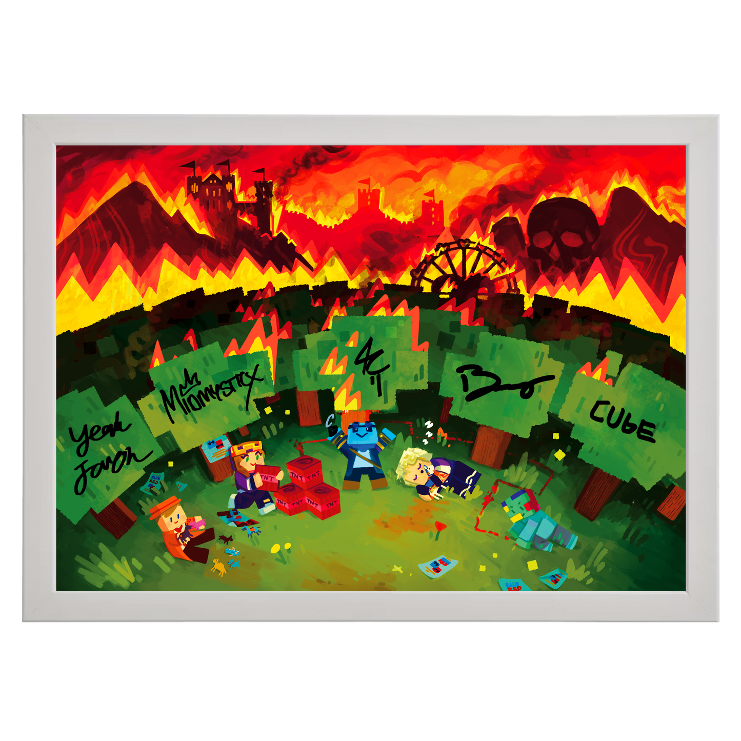 Hand-Signed | Kids in the Corner Poster