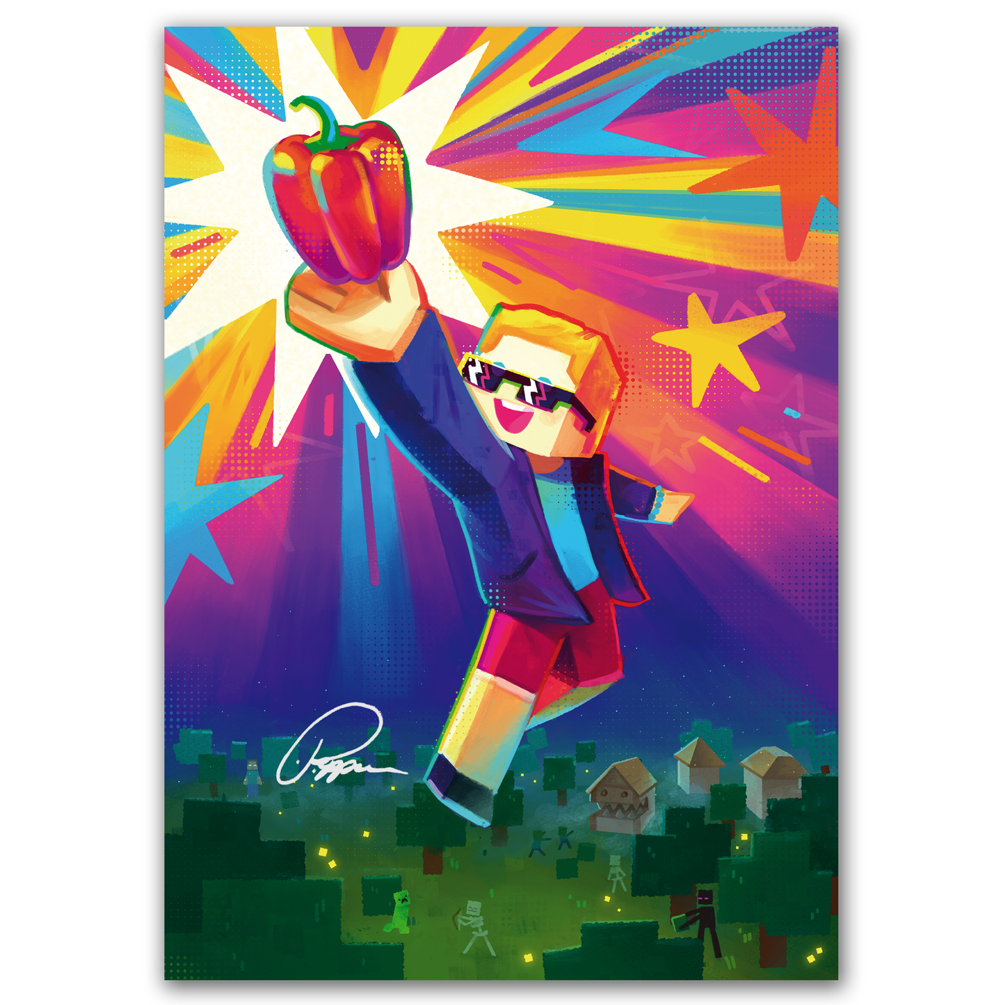 Hand-Signed | Pepper Poster