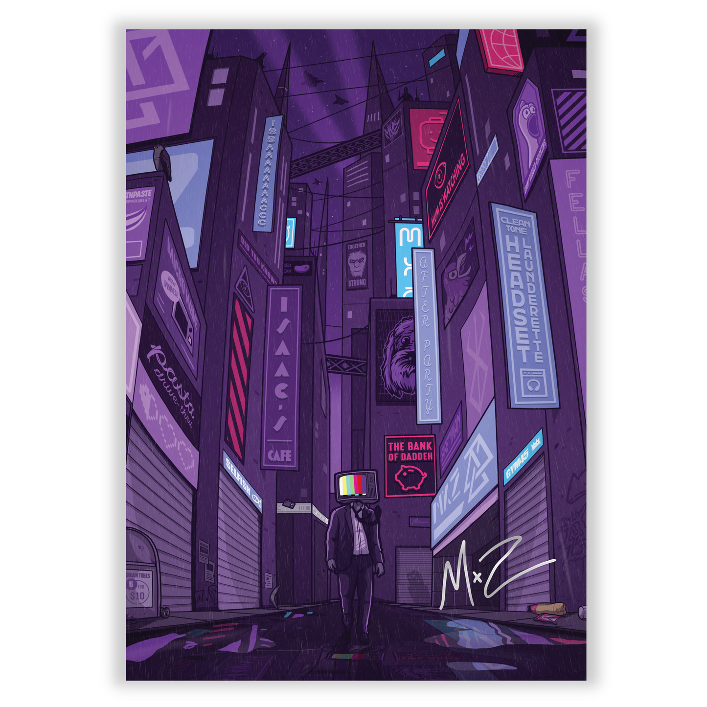 Hand-Signed | MxZ Poster