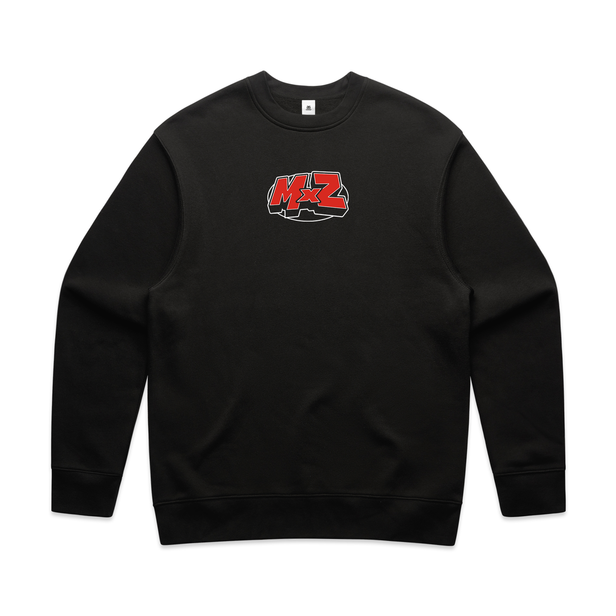 トップス SneezeMagazine Embroidered logo crewneck MxZ Bold Logo Sweatshirt – Creator Merch