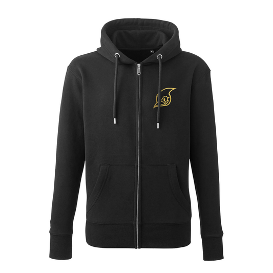 Gold Embroidered SB737 Zip Hoodie