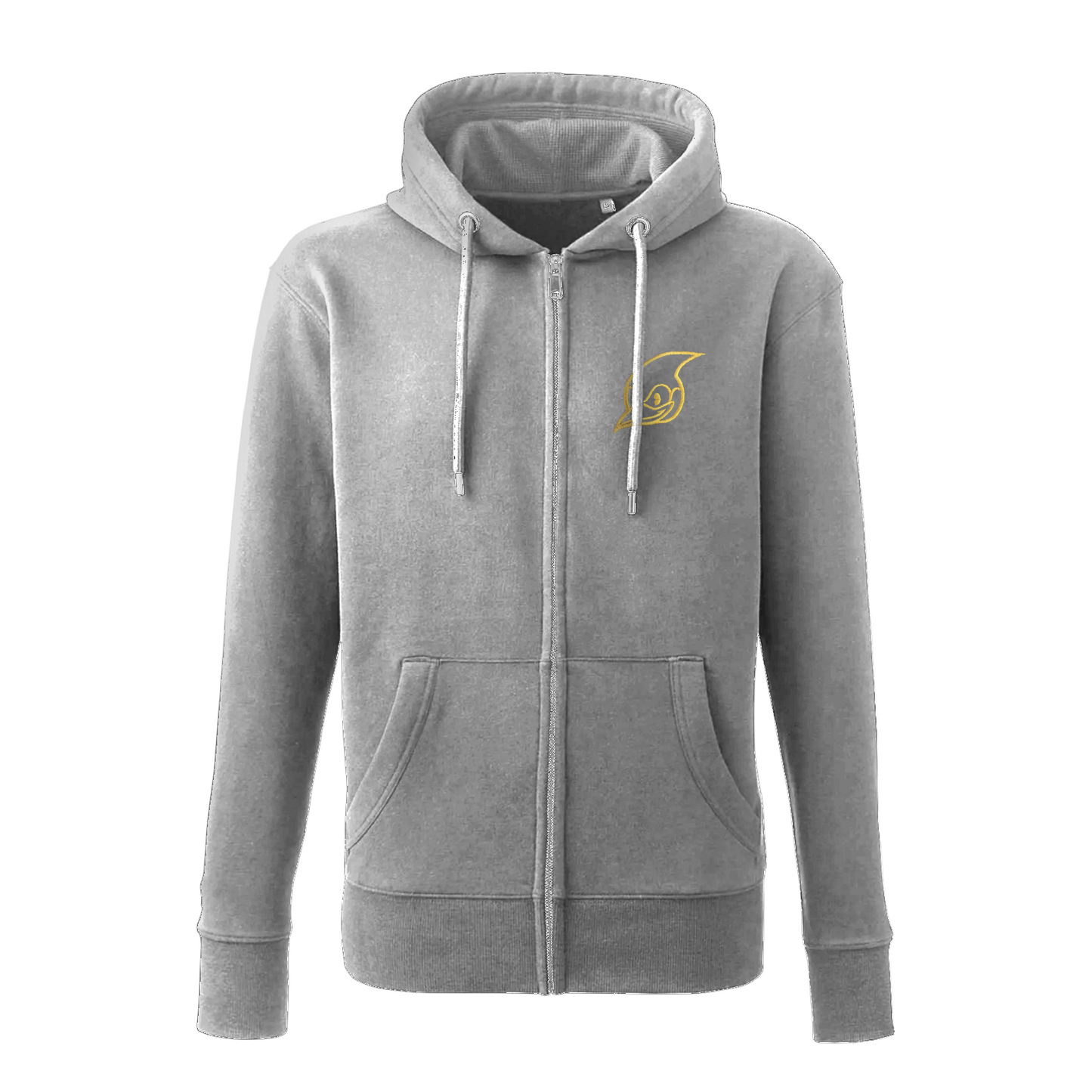 Gold Embroidered SB737 Zip Hoodie