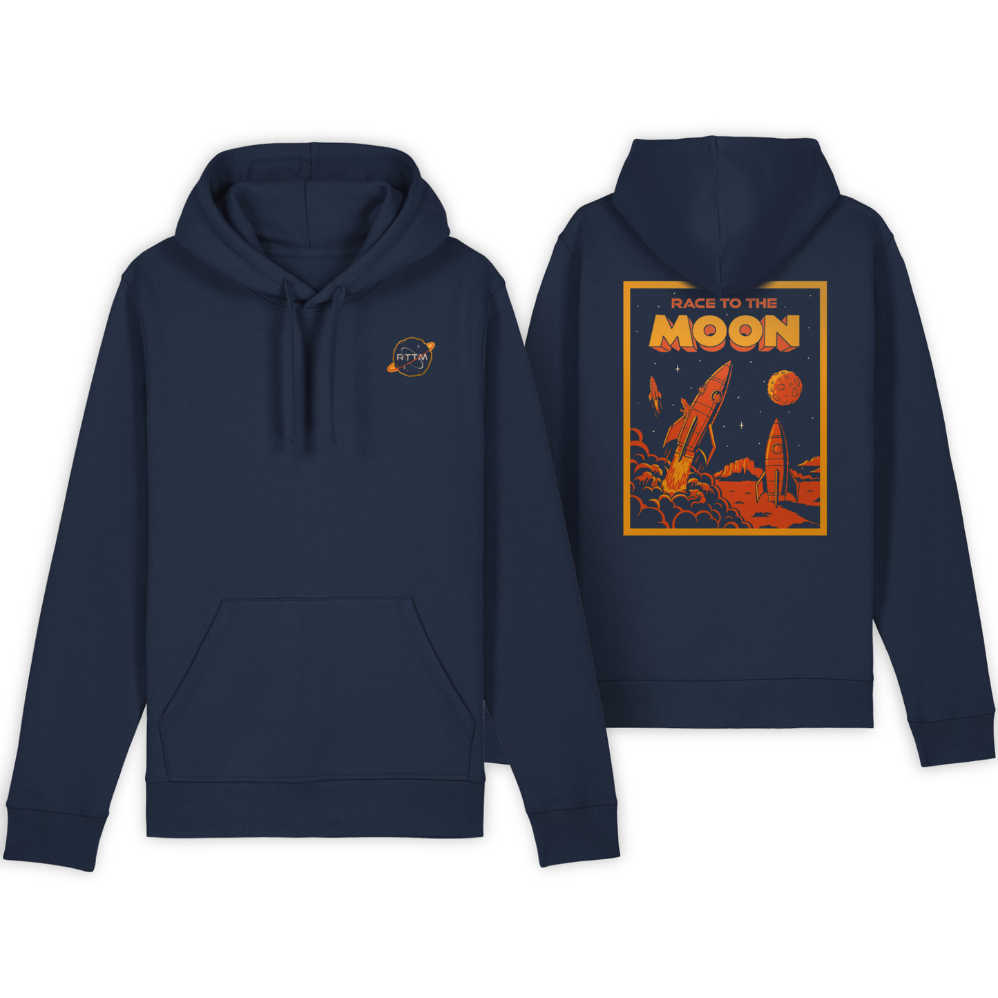 Race to the Moon Hoodie by iBallisticSquid