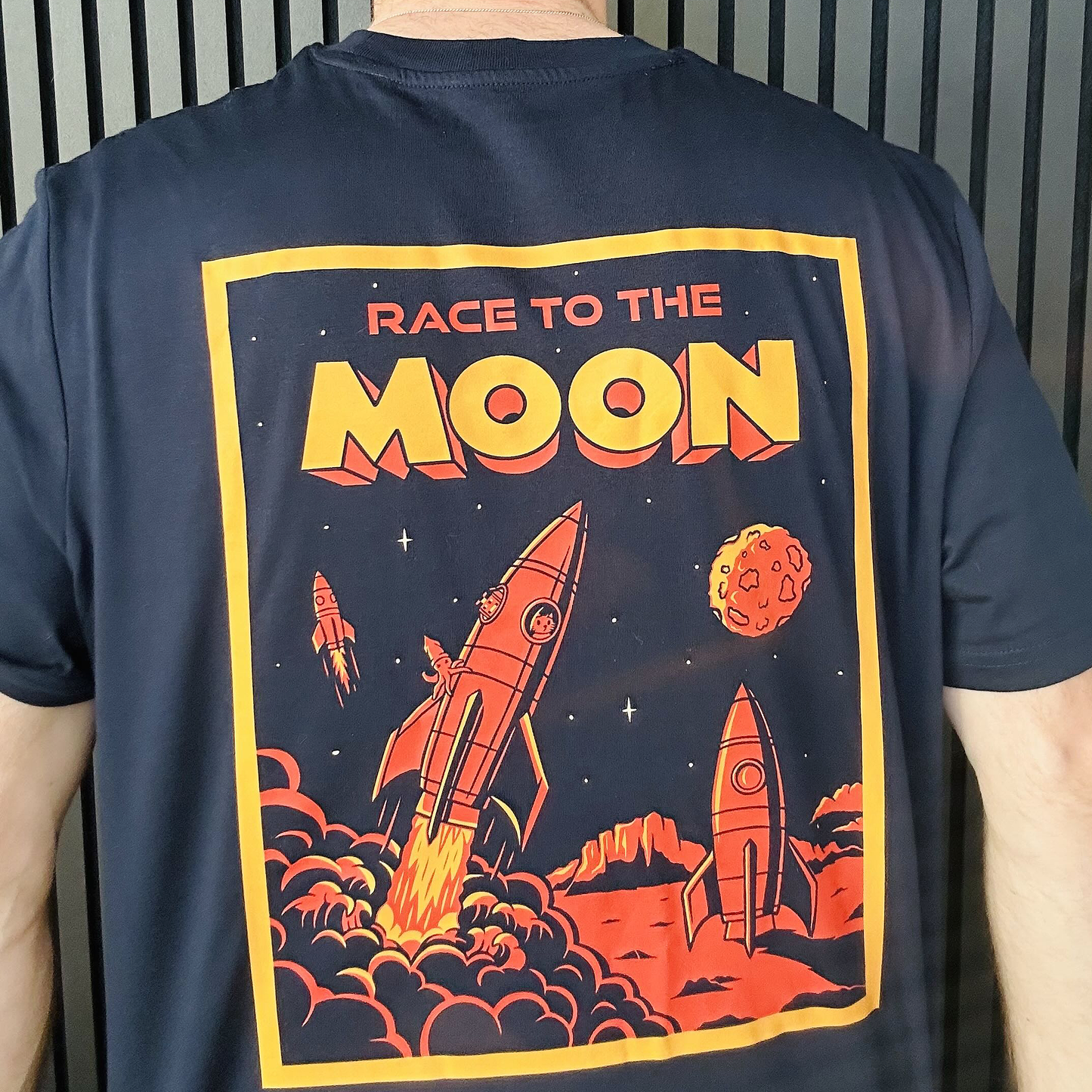 Race to the Moon T-Shirt by iBallisticSquid