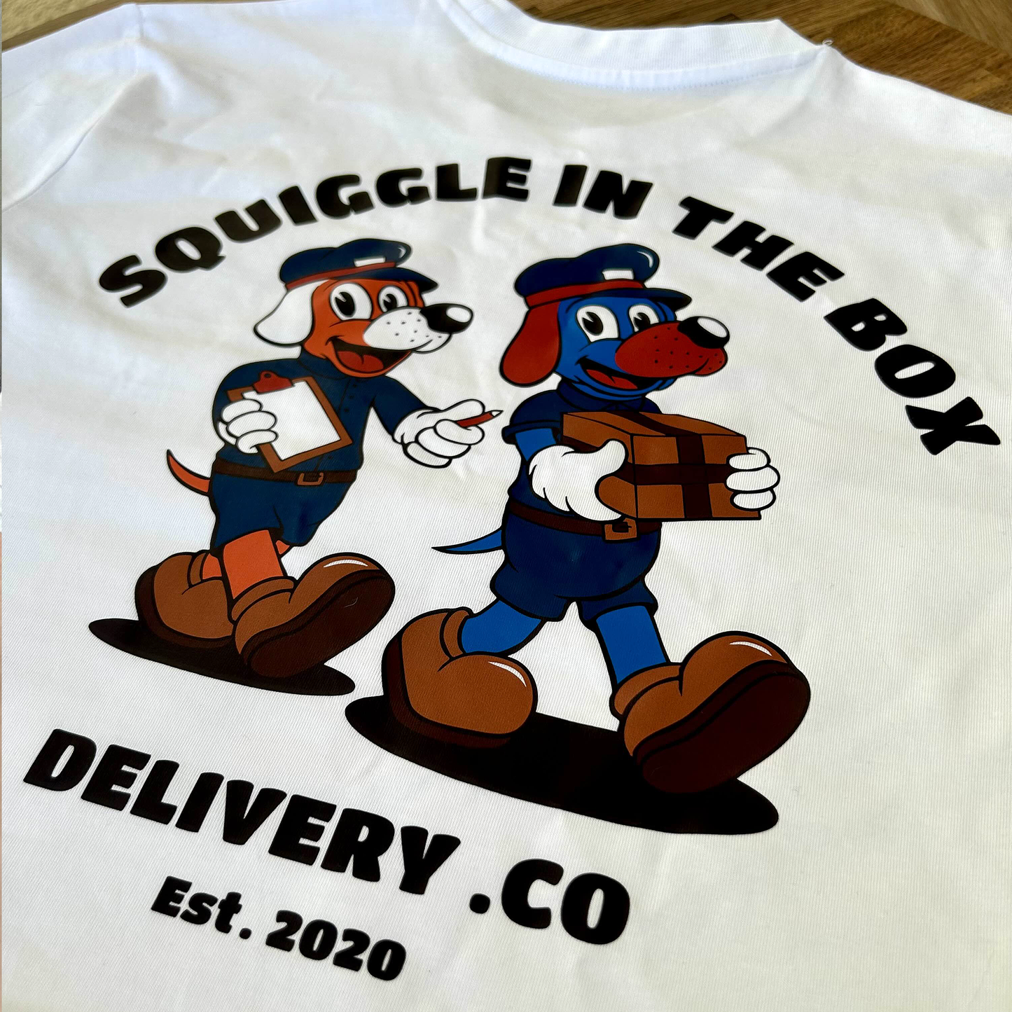 Squiggle in the Box T-Shirt by iBallisticSquid