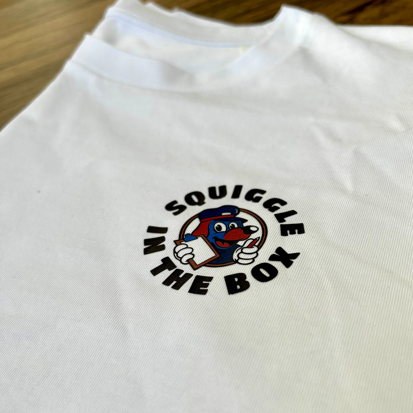 Squiggle in the Box T-Shirt by iBallisticSquid