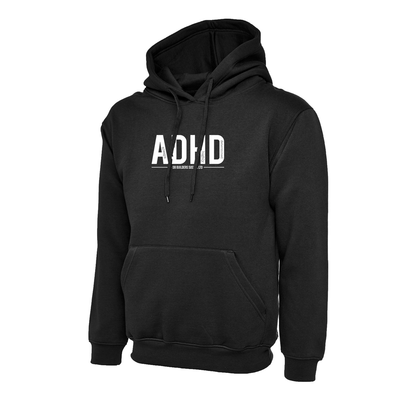 DB Builders ADHD Text Hoodie