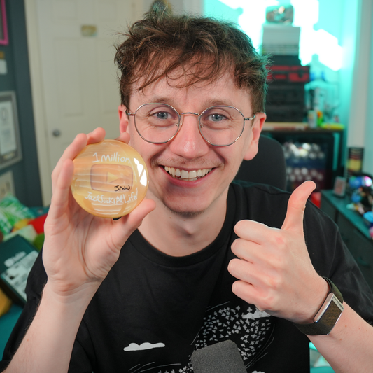 Hand-Signed | Jack’s 1 Million Subscriber Badge