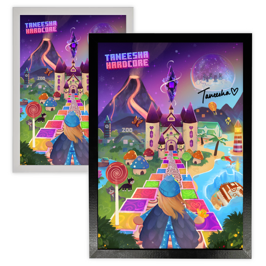 Digitally Signed | Taneesha's Hardcore World Poster